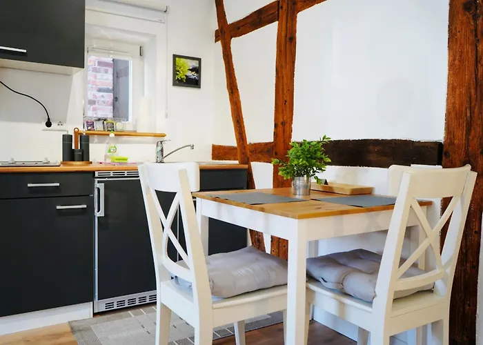 公寓 Altstadt Duo - 6 Personen- 2 Baeder- Parkplatz- Waschmaschine 沃尔夫